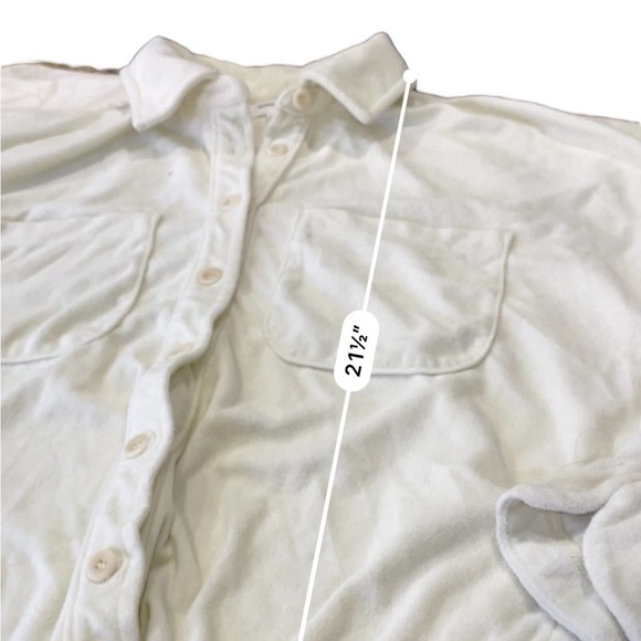 SUMMERSALT The Towel Terry Button-Down Shirt & Softest French Terry Lounge Short - Picture 7 of 14